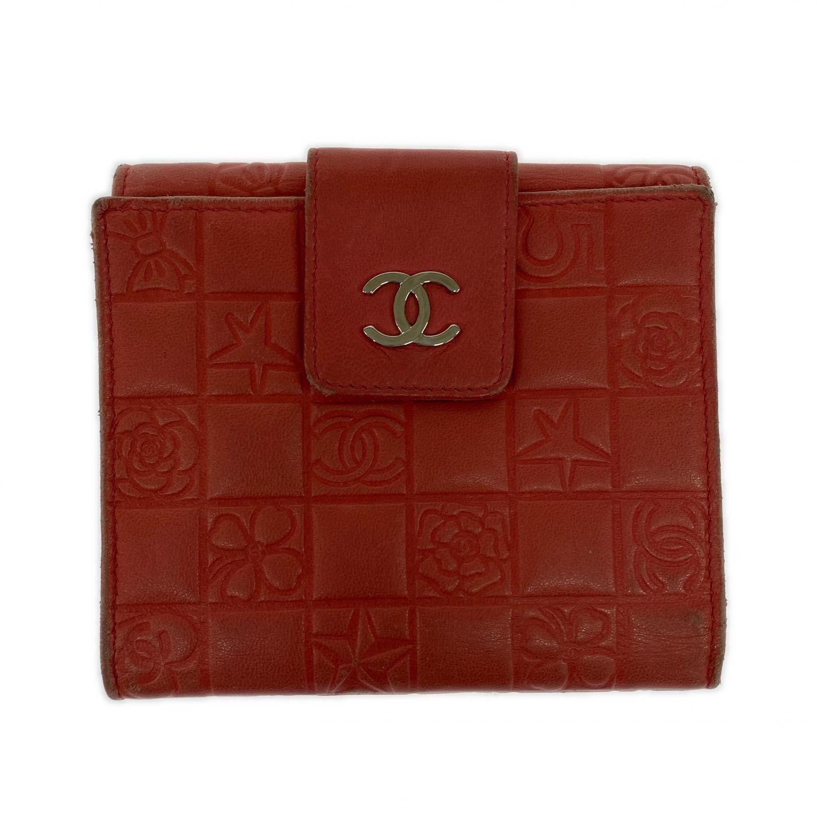 CHANEL アイコンライン 二つ折り財布