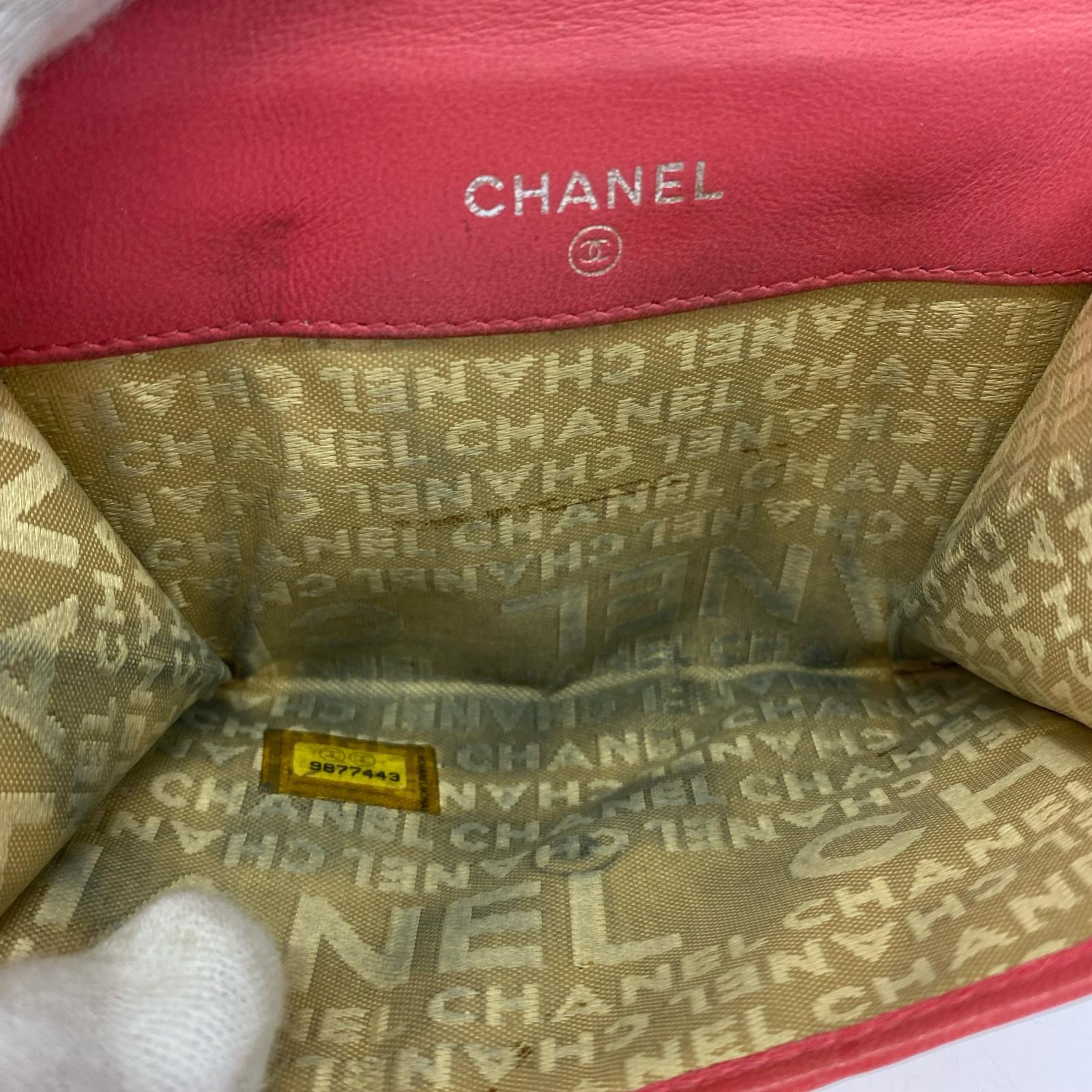 CHANEL アイコンライン 二つ折り財布
