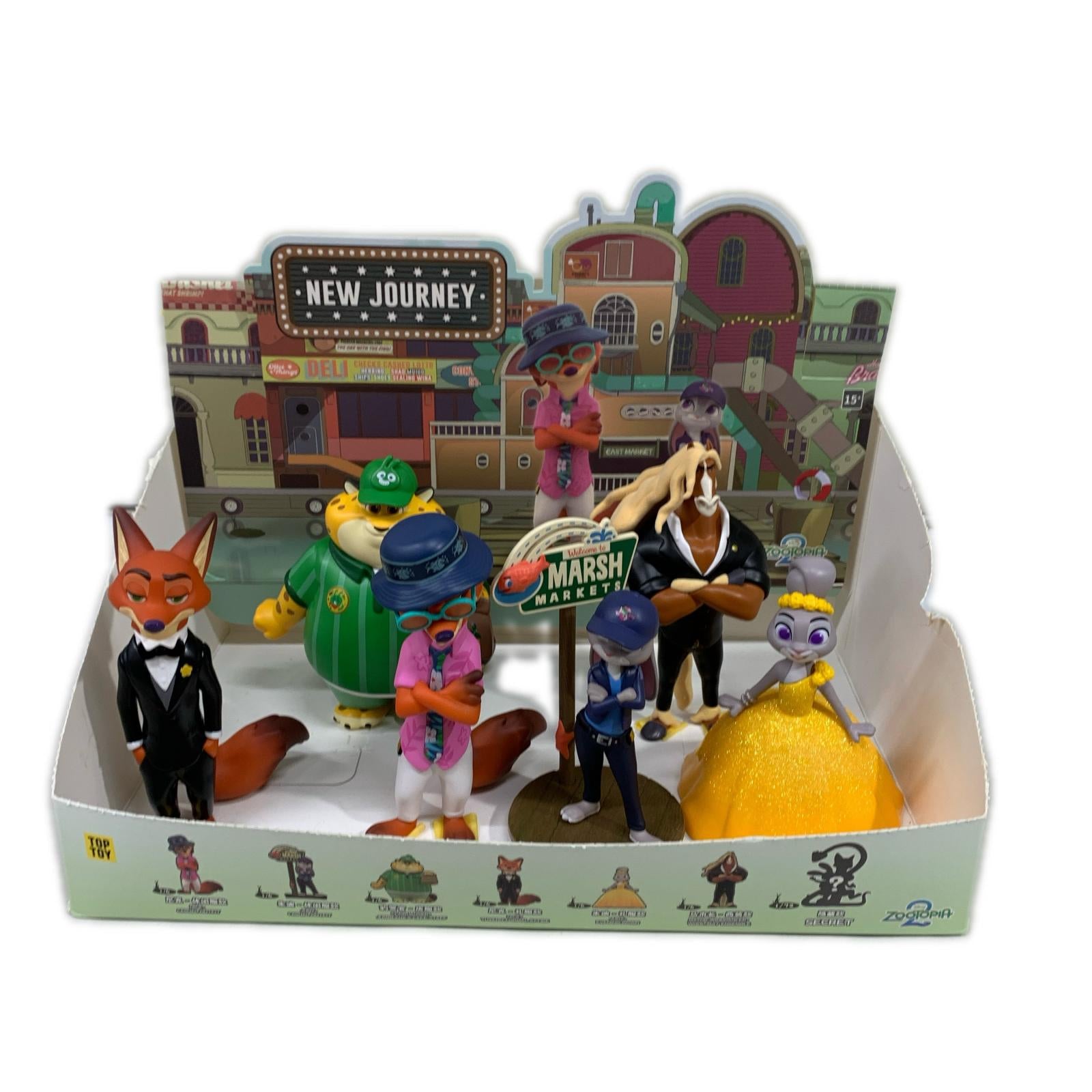 TOPTOY ズートピア2 ニュージャーニー ノーマル6種セット フィギュア/グッズ