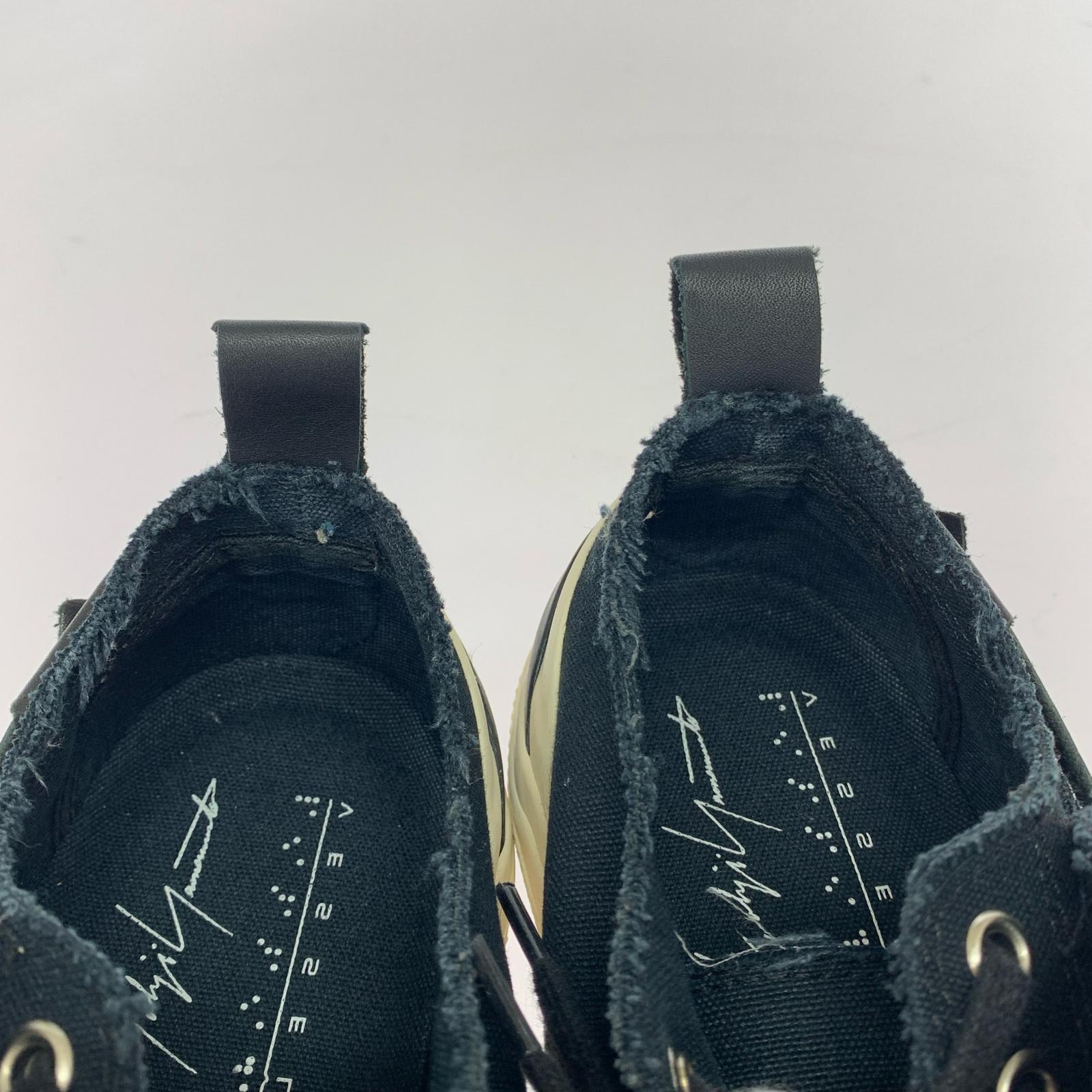 スニーカー Yohji Yamamoto VESSEL スニーカー 24.0 24cm (US6 UK5 1/2 EU38) ブラック