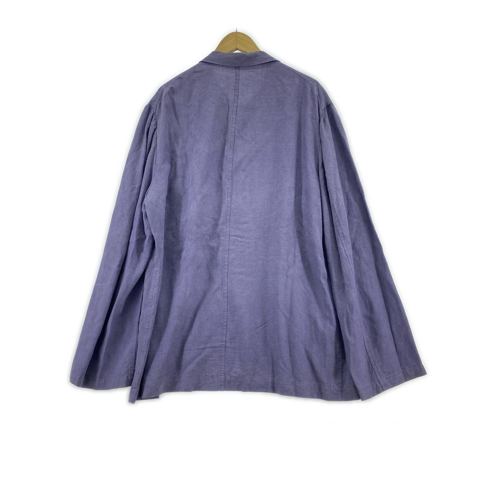 ジャケット Yohji Yamamoto POUR HOMME 96SS 花と少年期 レーヨンシャツジャケット M パープル M パープル