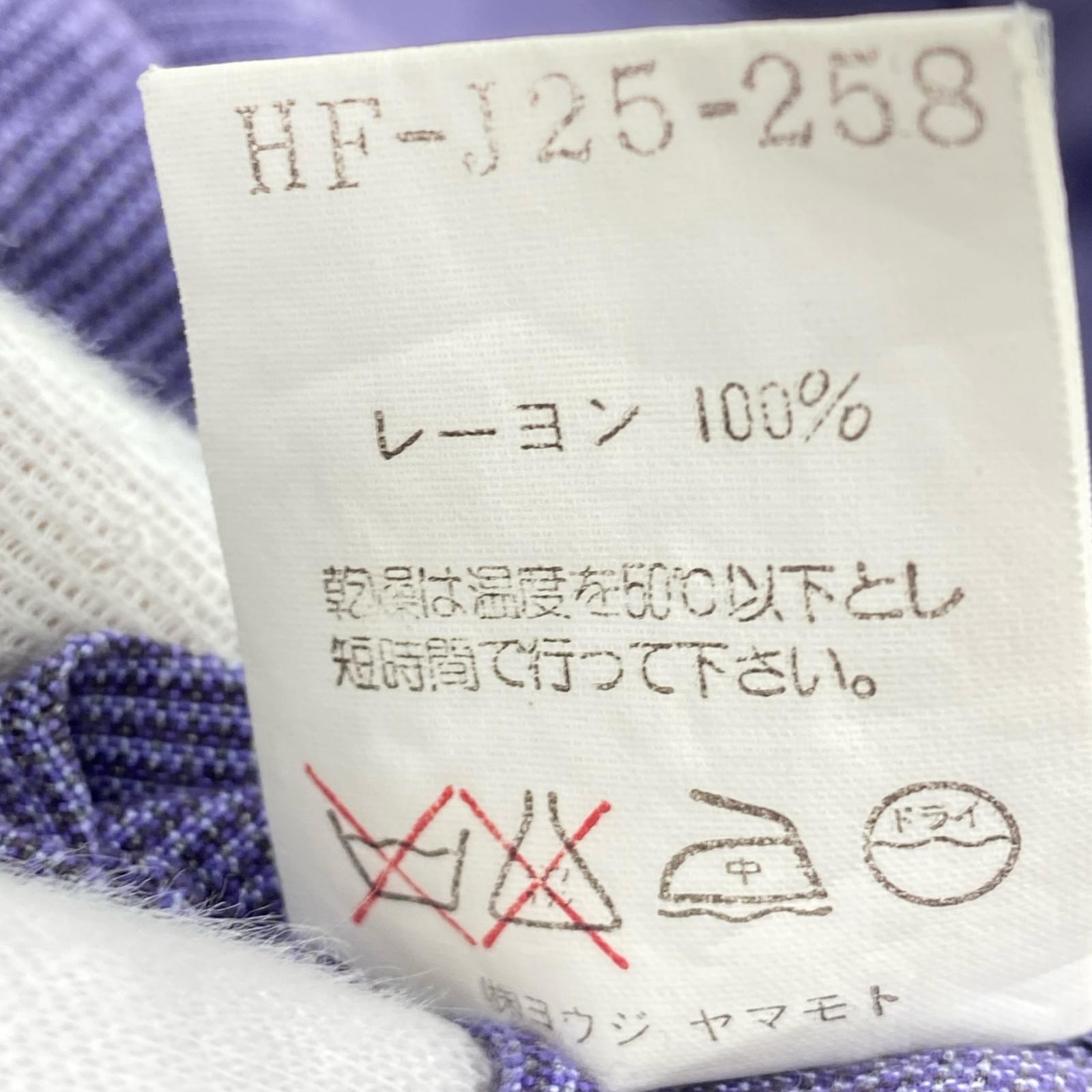 ジャケット Yohji Yamamoto POUR HOMME 96SS 花と少年期 レーヨンシャツジャケット M パープル M パープル