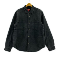 ジャケット Sherpa Lined Denim Shirt 黒（M) M ブラック