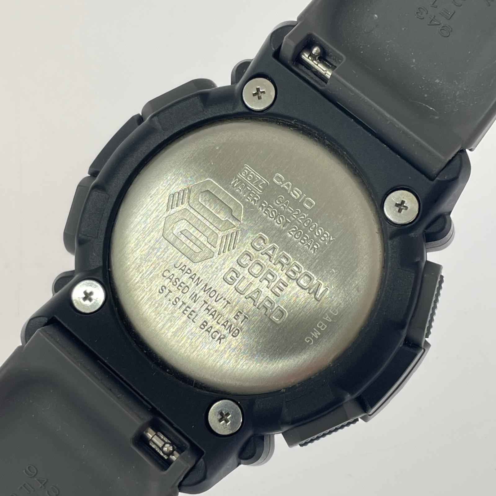 腕時計 GA-2200SBY ブラック