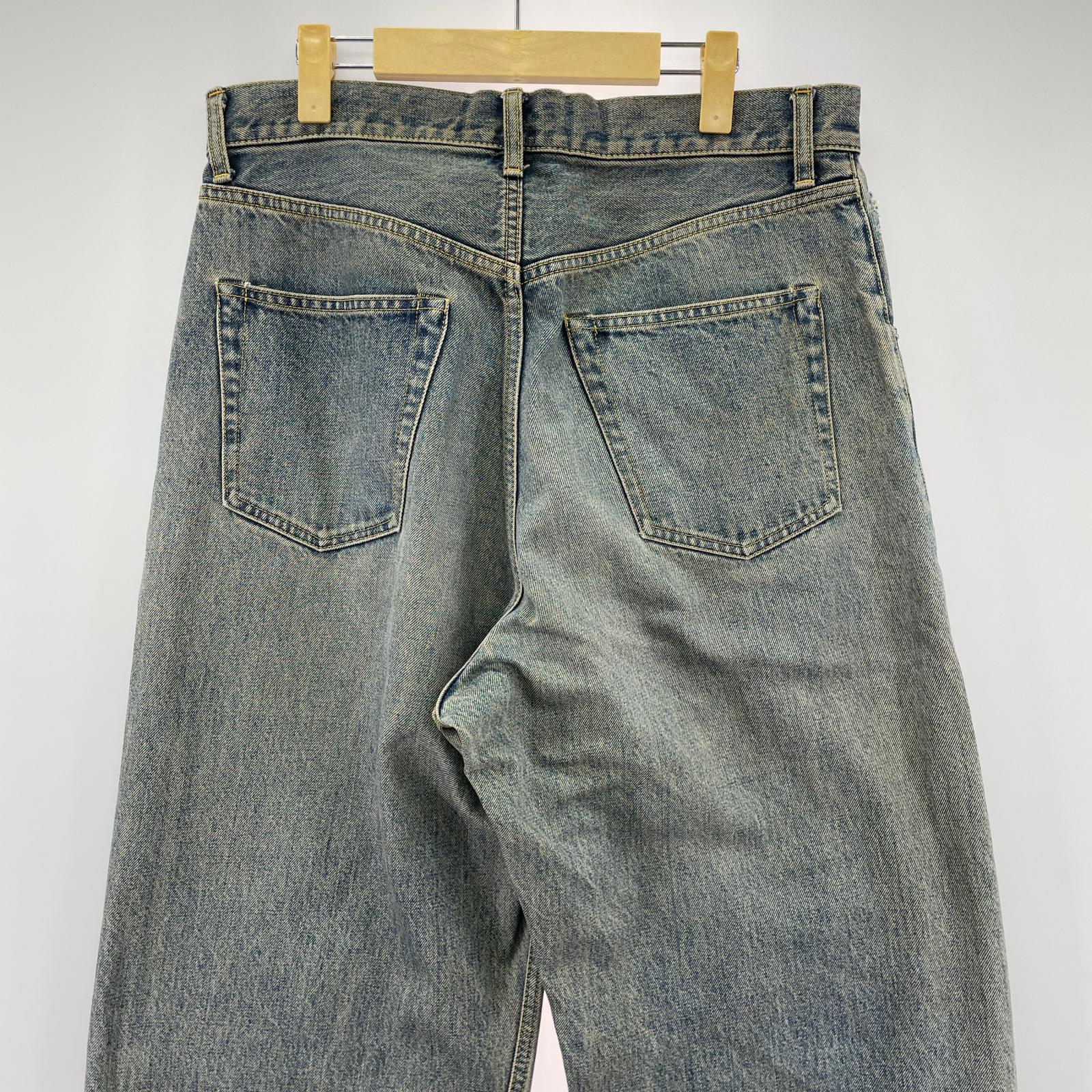 デニムパンツ FOLL metal overdye wardrobe jeans 5p W33 2 ブルー