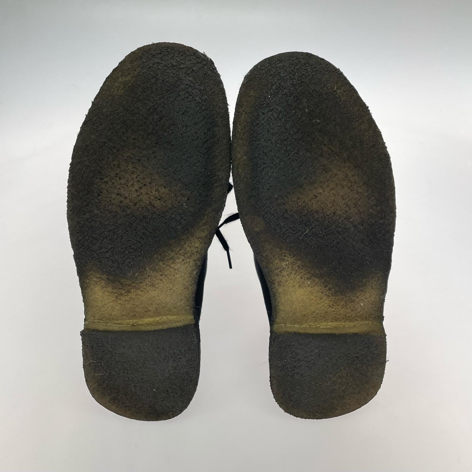ブーツ Clarks Originals スエード デザートブーツ ブラック ブラック