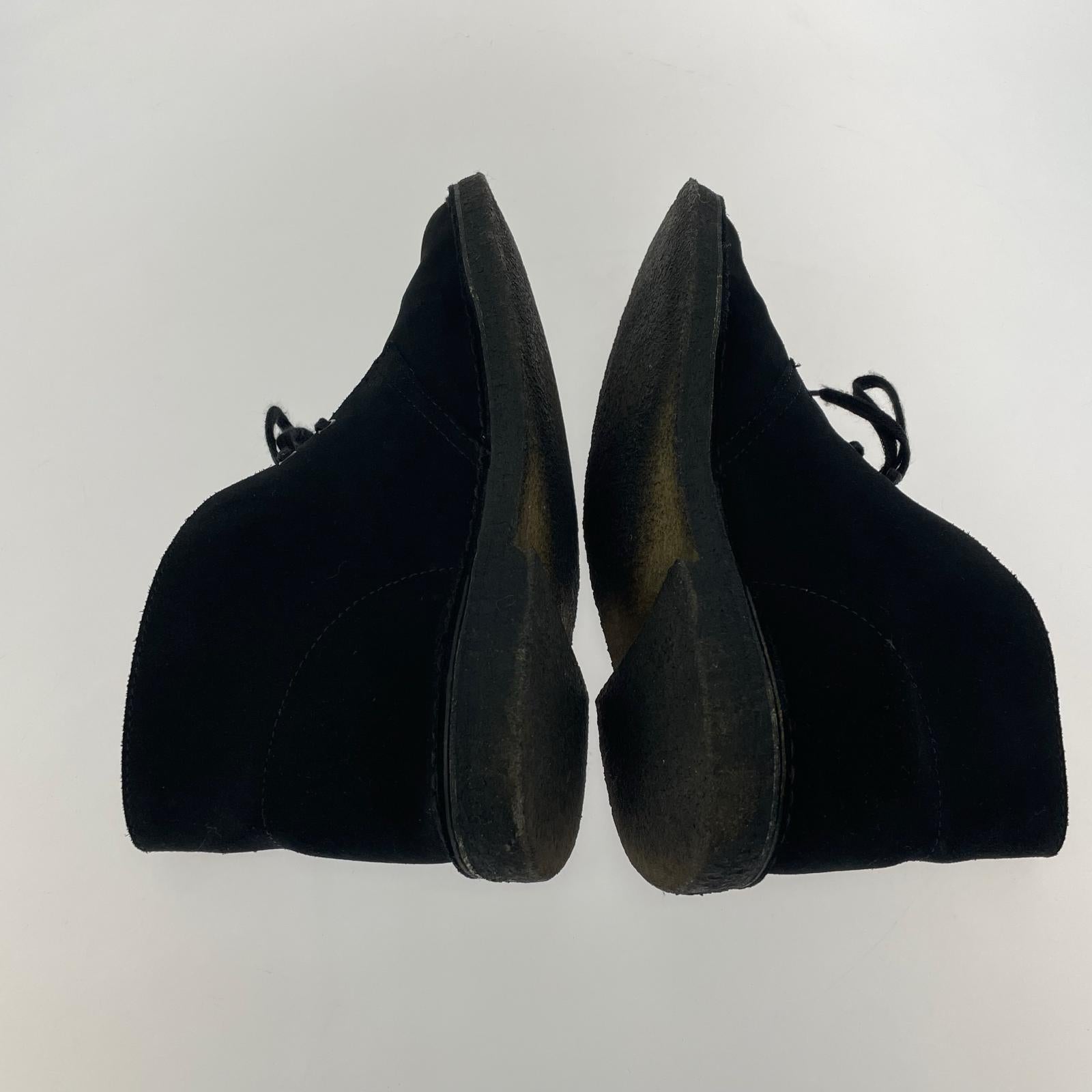 ブーツ Clarks Originals スエード デザートブーツ ブラック ブラック