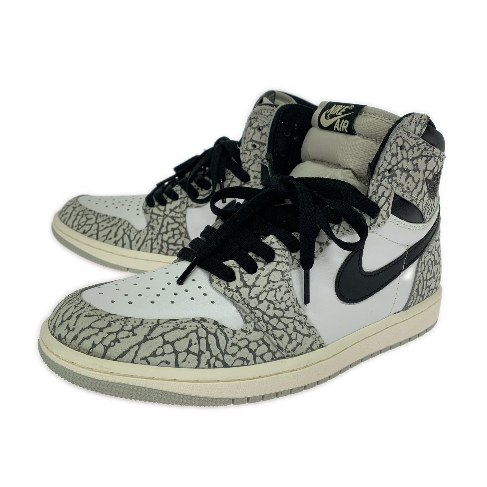 スニーカー AJ1 RETRO HIGH OG ELEPHANT 26.5cm 26.5cm (US8 1/2 UK8 EU43)
