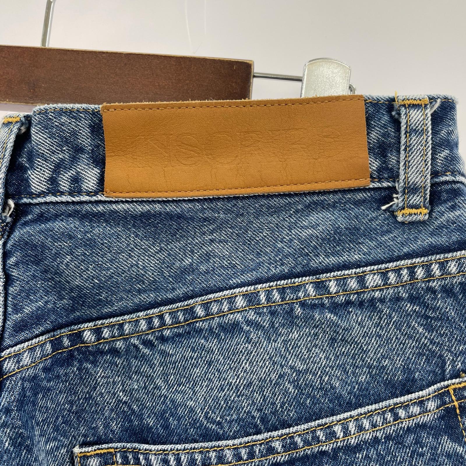デニムパンツ Loose Fit Pants（32） 32 ブルー
