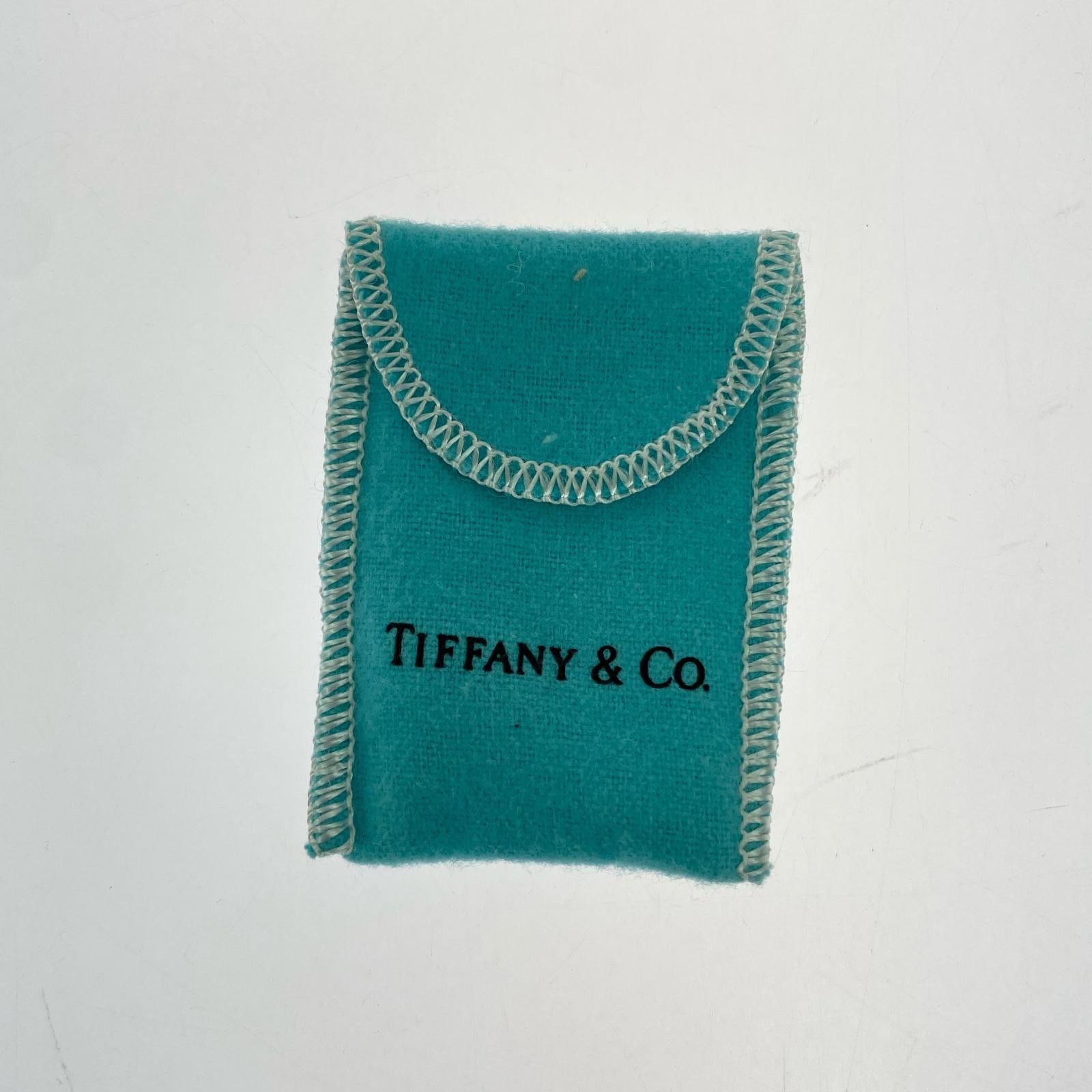 TIFFANY&CO　オーバルカフス