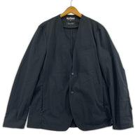 ジャケット ×NANO UNIVERSE シアーサッカー ジャケット 黒 M ブラック