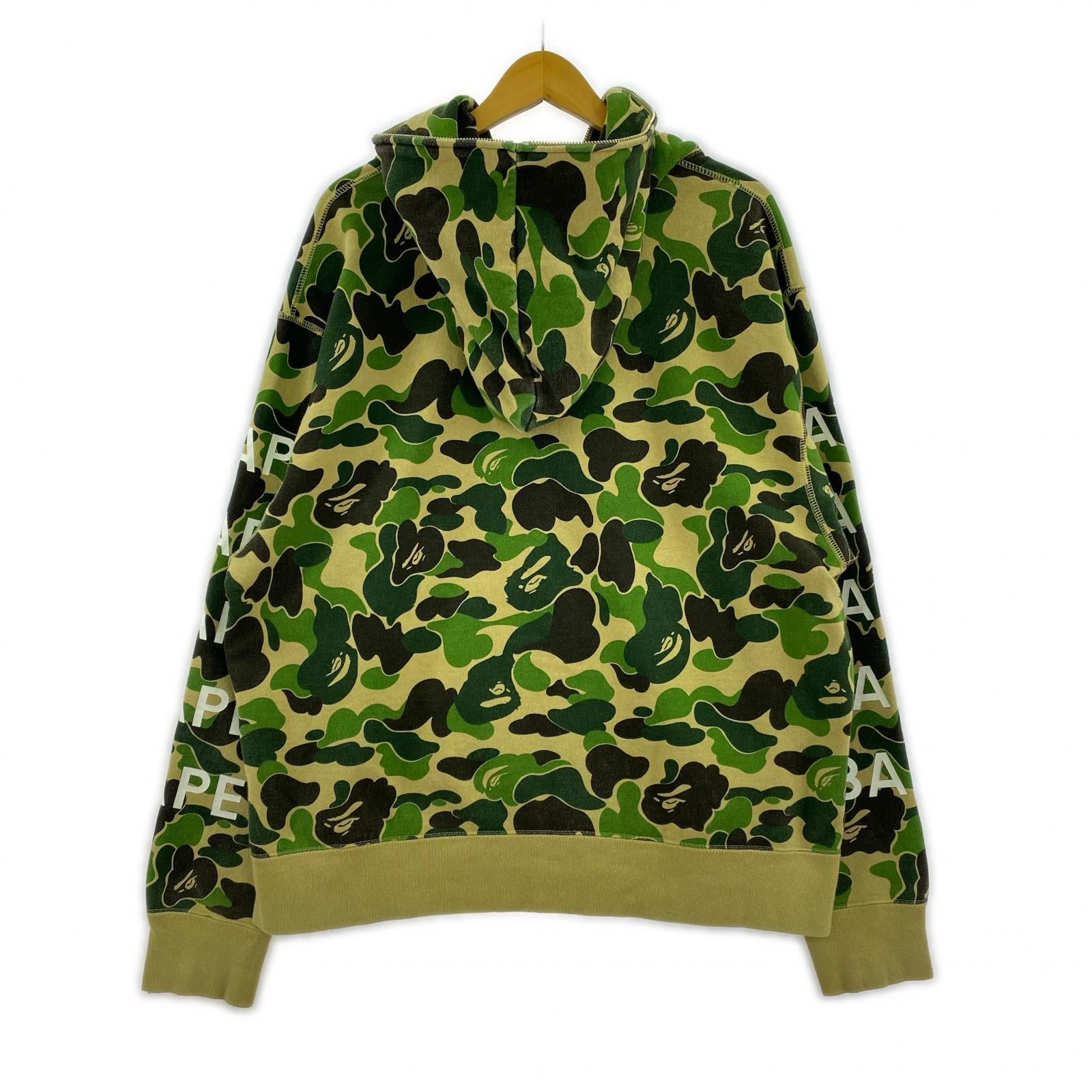 パーカー サルカモ柄 フルジップパーカー 001ZPH801014M (L) 迷彩 L