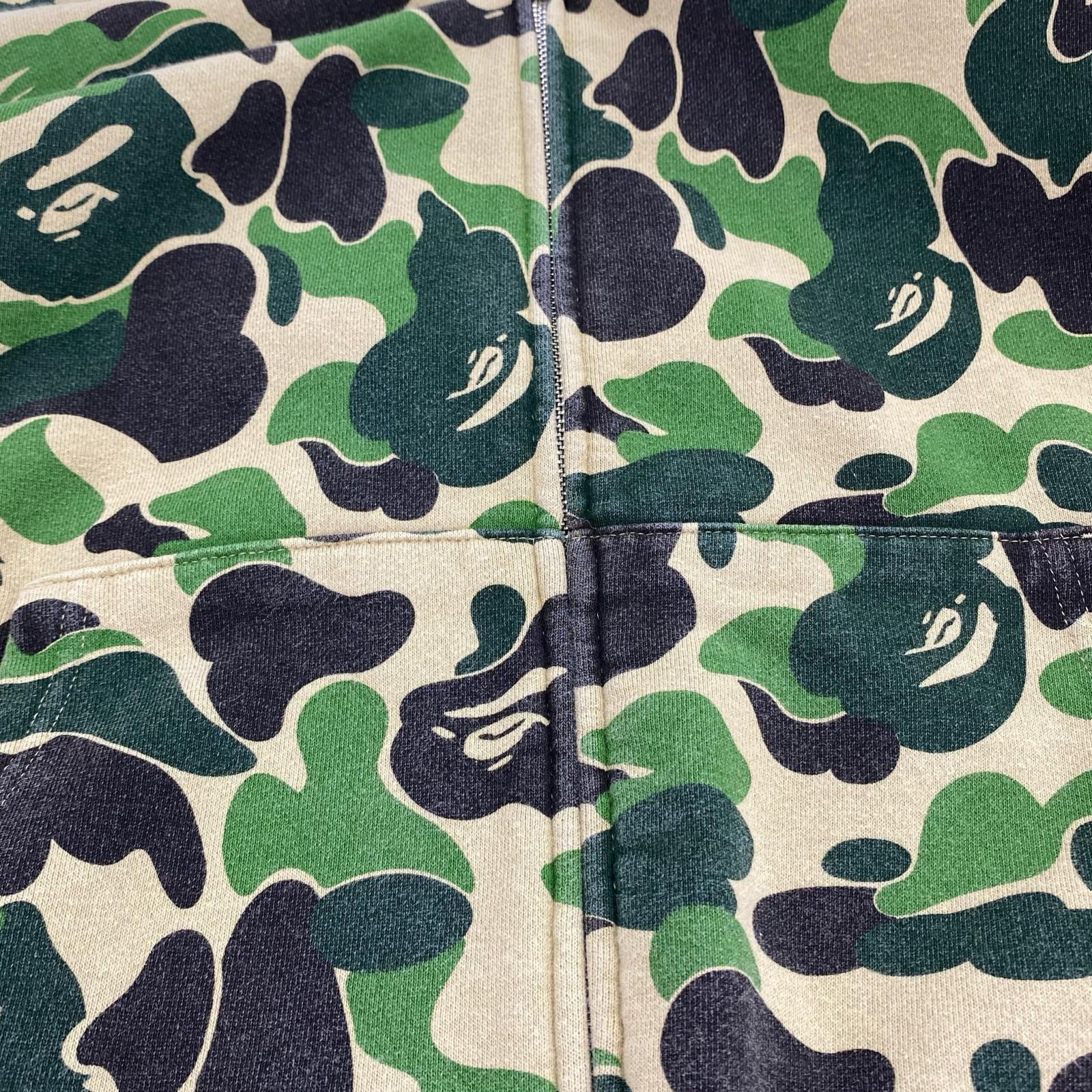 パーカー サルカモ柄 フルジップパーカー 001ZPH801014M (L) 迷彩 L