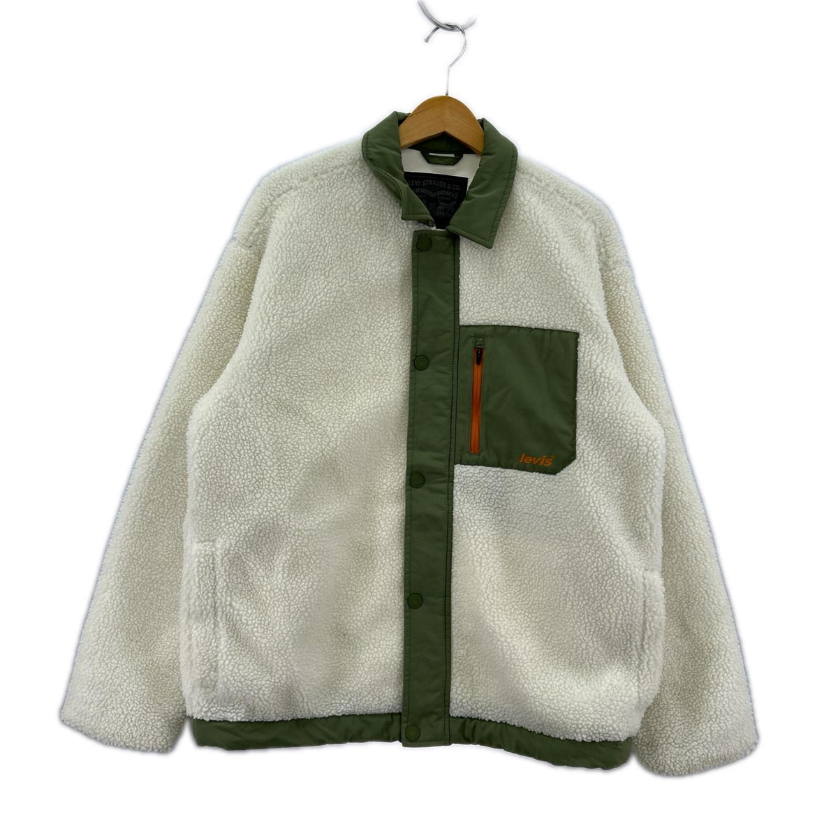 ジャケット ｼｪﾙﾊﾟｼﾞｬｹｯﾄ ﾎﾞｱﾌﾘｰｽ (M) M ホワイト