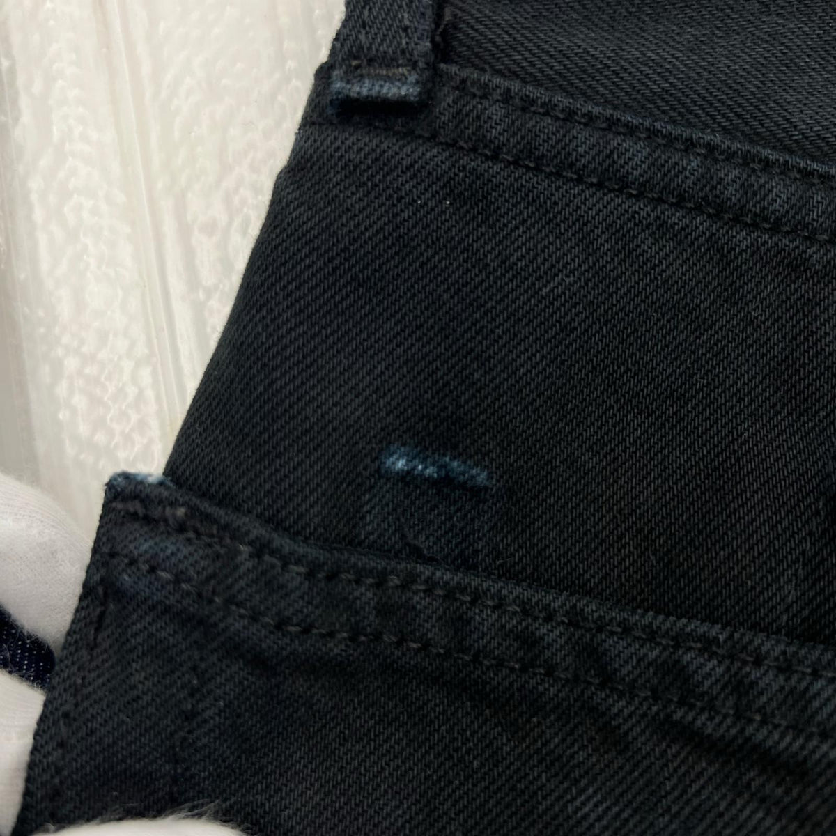 デニムパンツ OLDPARK Levi's 再構築ﾃﾞﾆﾑﾊﾟﾝﾂ 黒 L ブラック