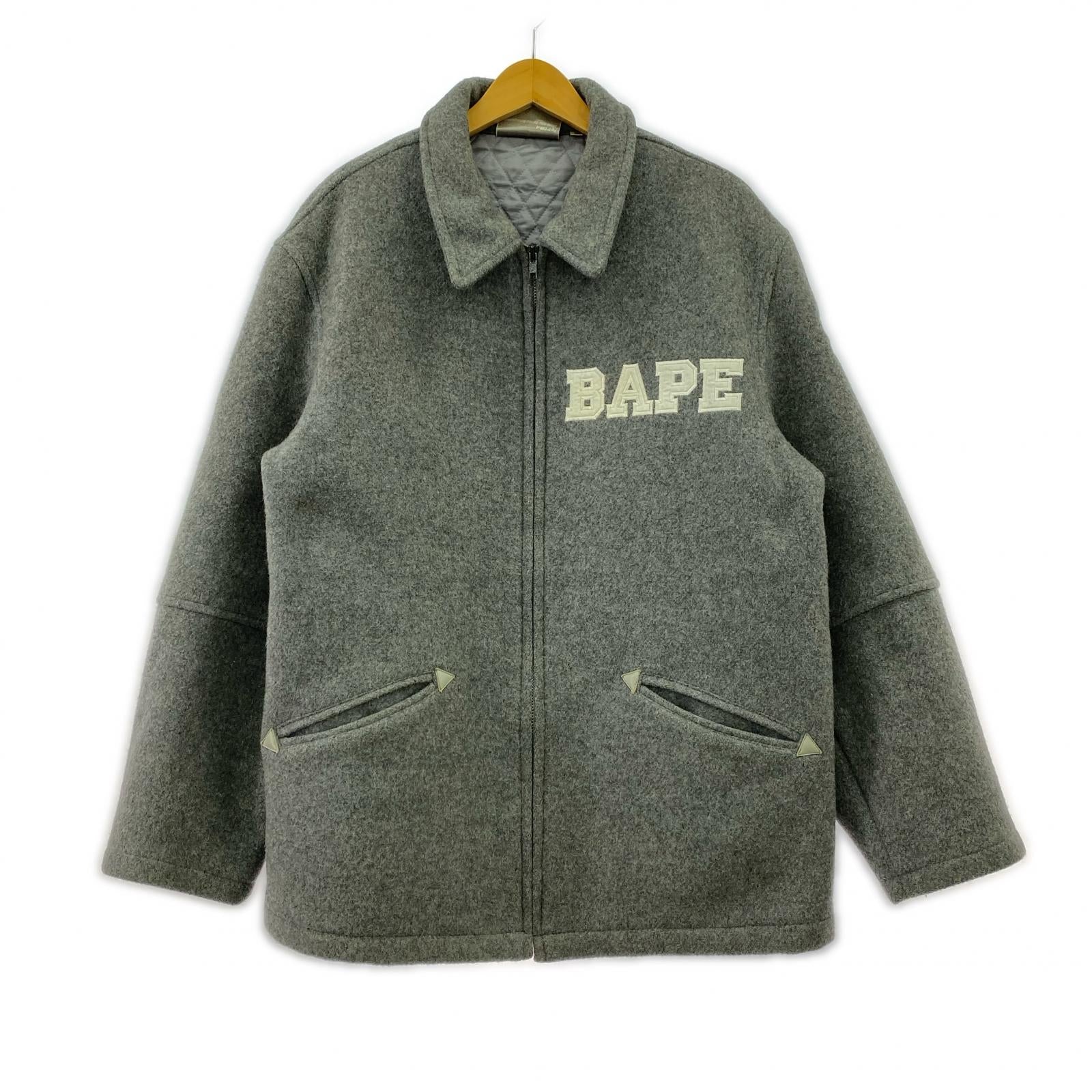 ジャケット 90s 初期 メルトンジャケット (L) グレー L グレー