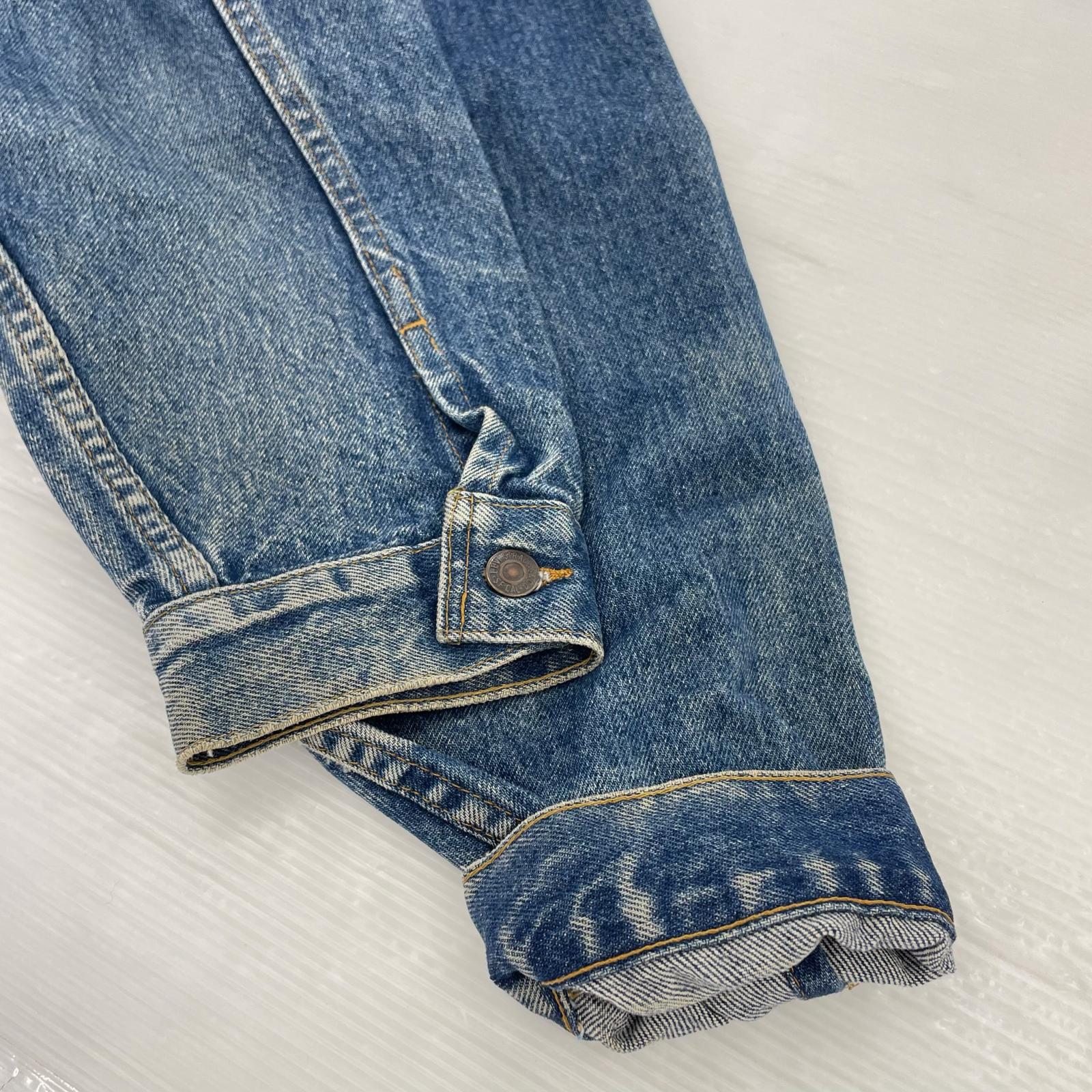 デニムジャケット 90s 70598 デカパッチ Ｌ アメリカ製 L