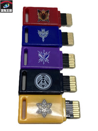 キングオージャーセット MEMOREALIZE DATA CARD フィギュア/グッズ
