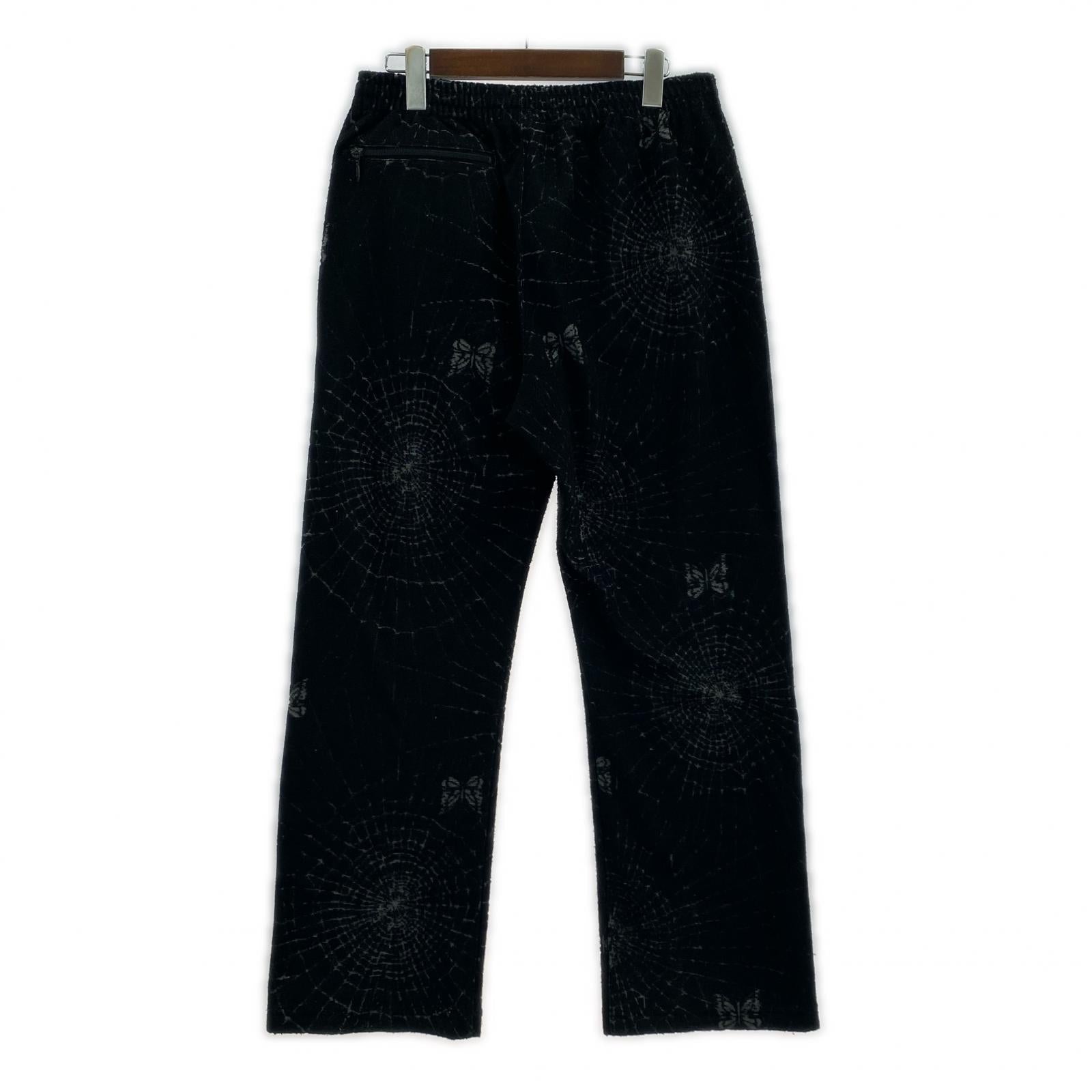 パンツ Track Pant Pile Jacquard Spider Web S ブラック