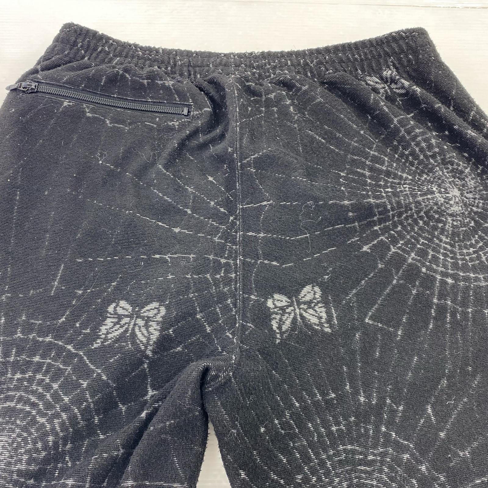 パンツ Track Pant Pile Jacquard Spider Web S ブラック