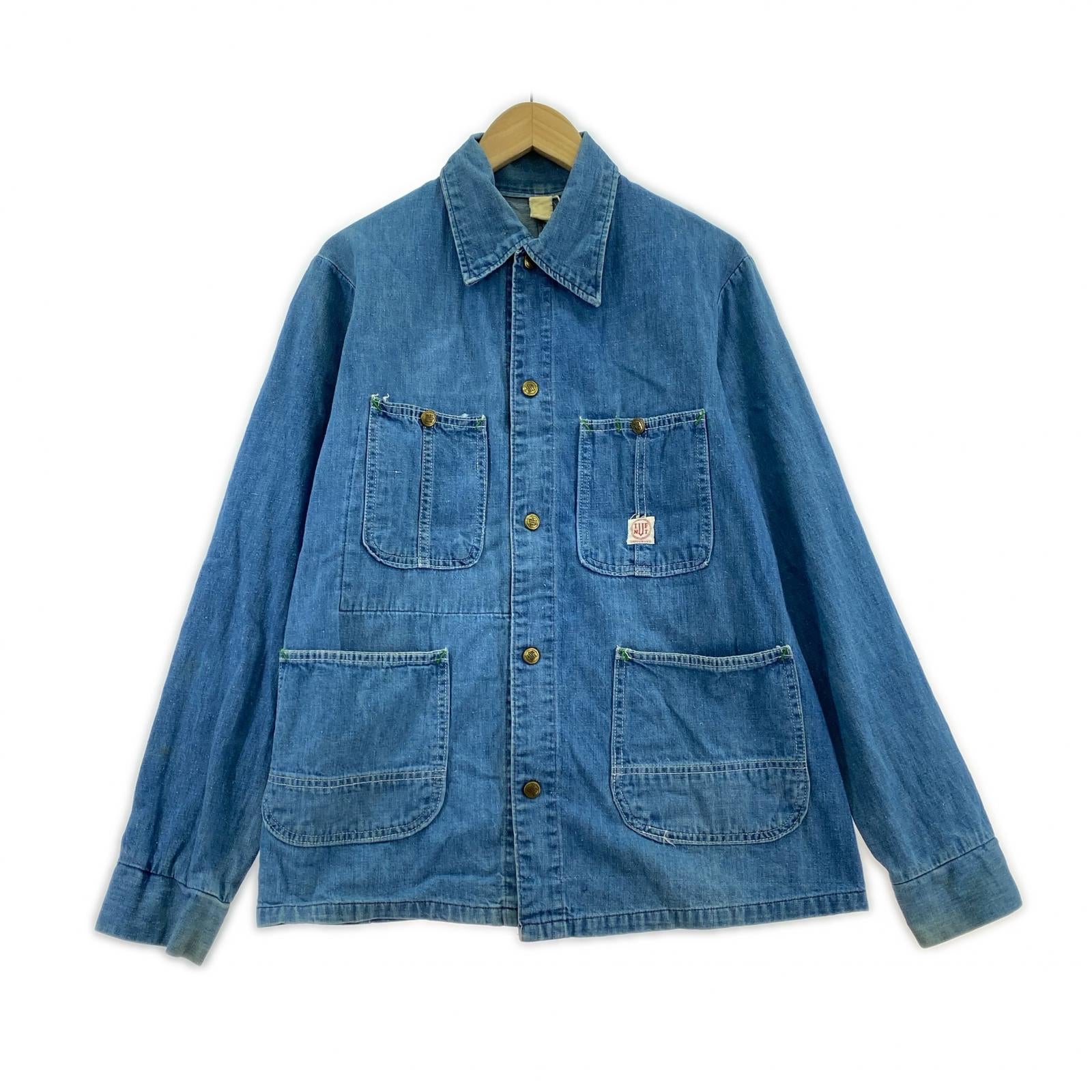 ジャケット 80s頃 TUFNUT デニムカバーオール ブルー