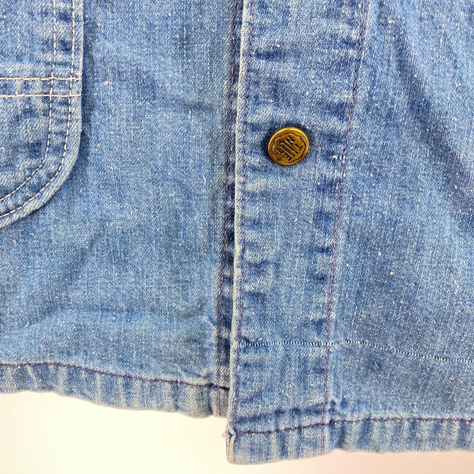 ジャケット 80s頃 TUFNUT デニムカバーオール ブルー