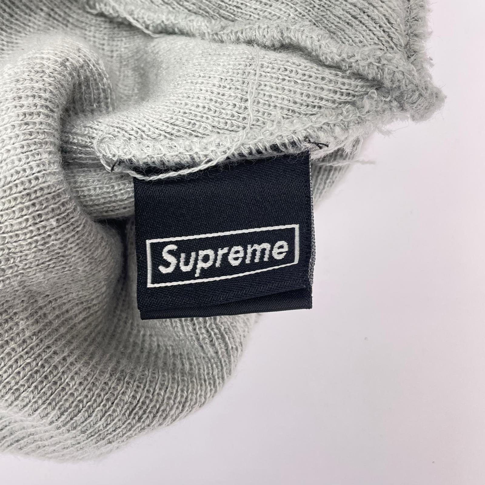 ニットキャップ × New Era 19AW Box Logo Beanie グレー