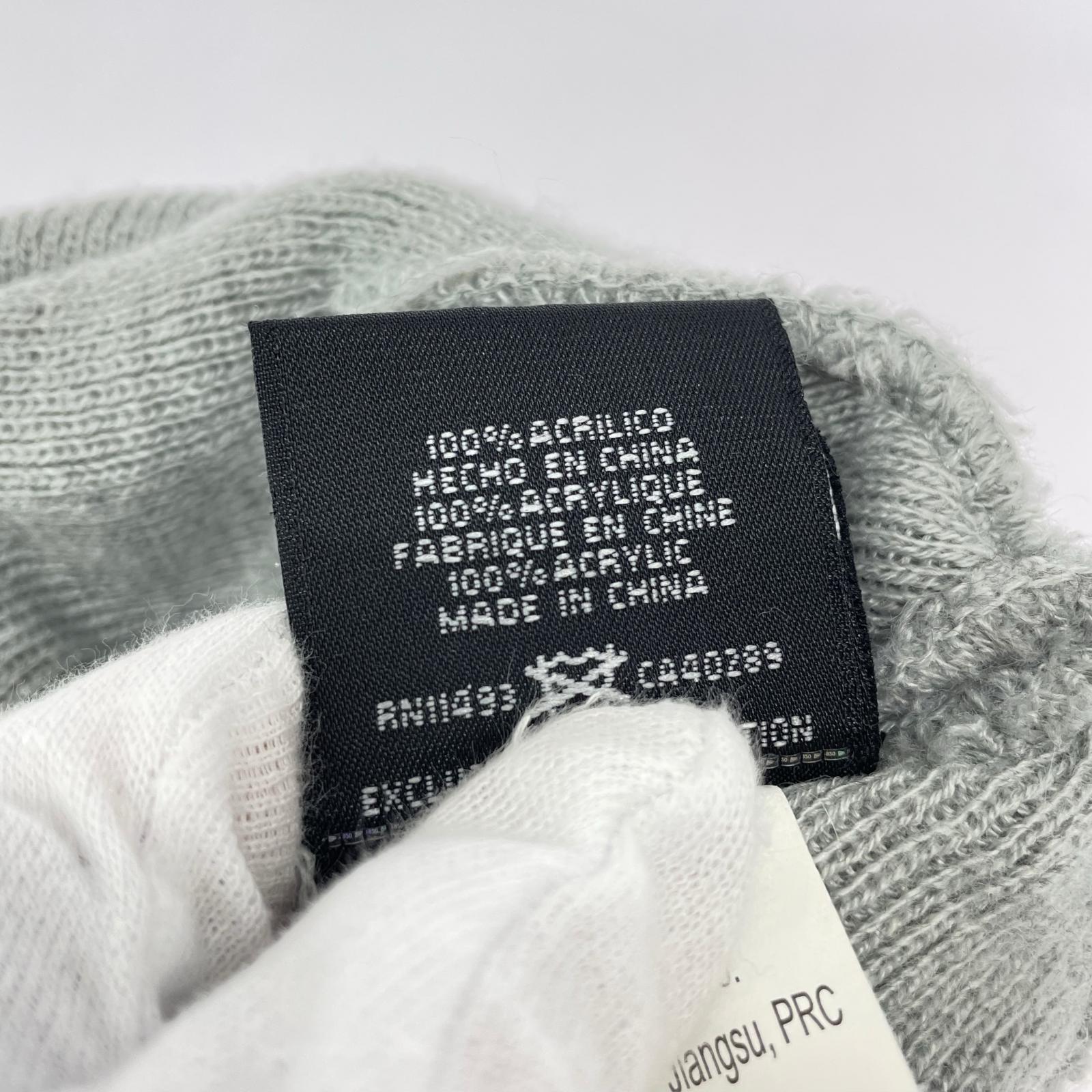 ニットキャップ × New Era 19AW Box Logo Beanie グレー