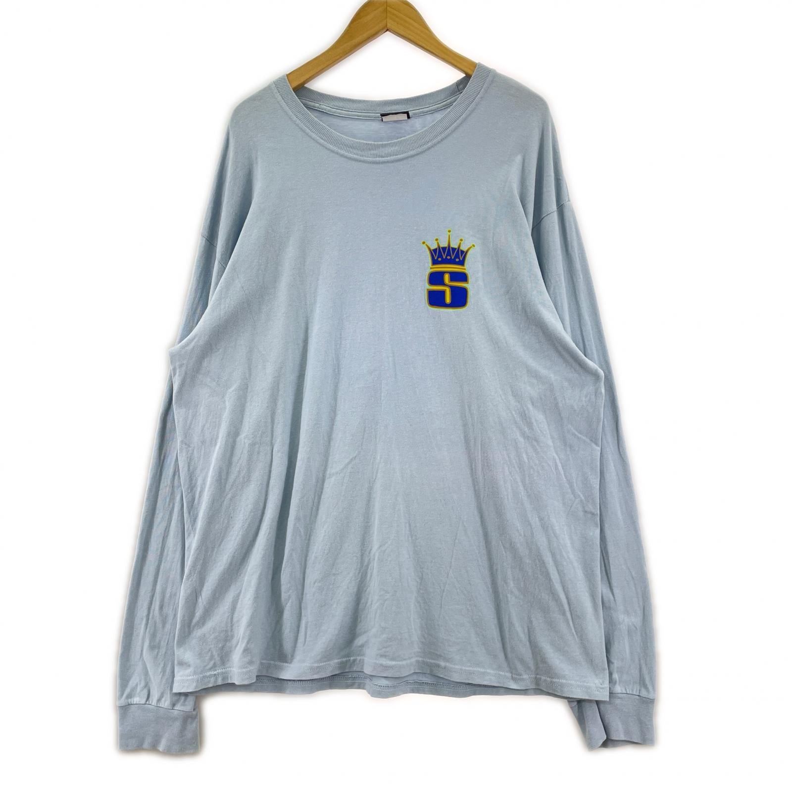 長袖Ｔシャツ メキシコ製 L/S CROWN TEE (XL) ブルー