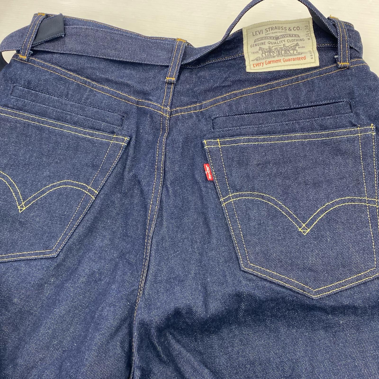 デニムパンツ ×levi's　2025SS　インディゴ　W34 3 ネイビー