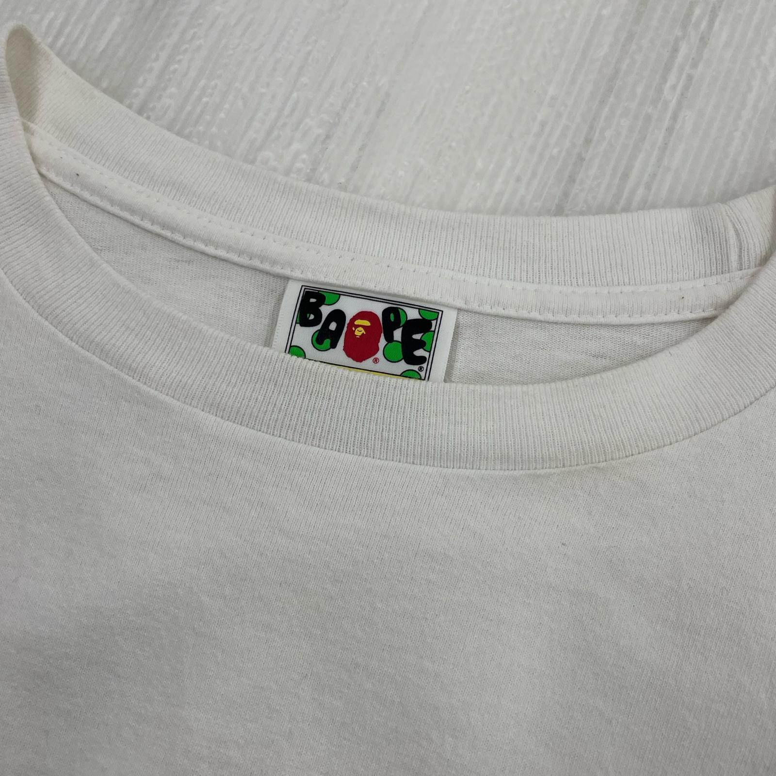 半袖Ｔシャツ A BATHING APE 半袖Tシャツ・カットソー ホワイト