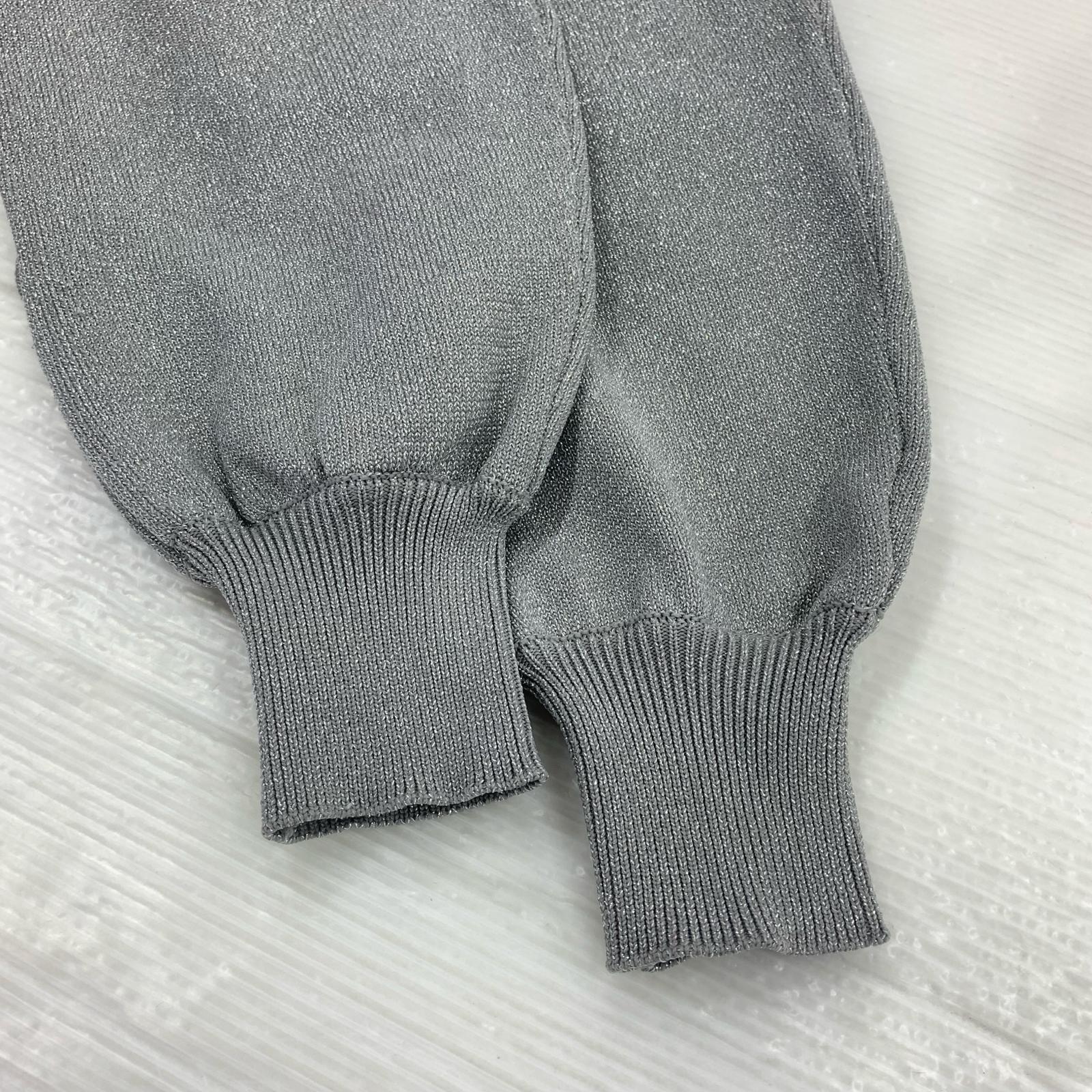 ワンピース CADUNE ラメニットチュールカーディガン