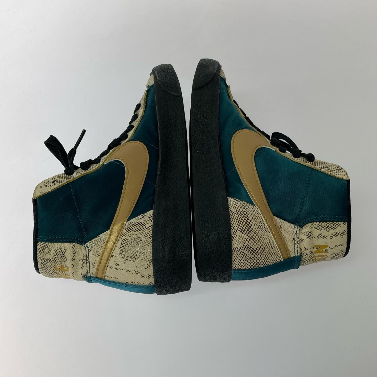 スニーカー NIKE W BLAZER MID '77 DARK TEAL GREEN 23.5cm (US5 1/2 UK5 EU37) グリーン