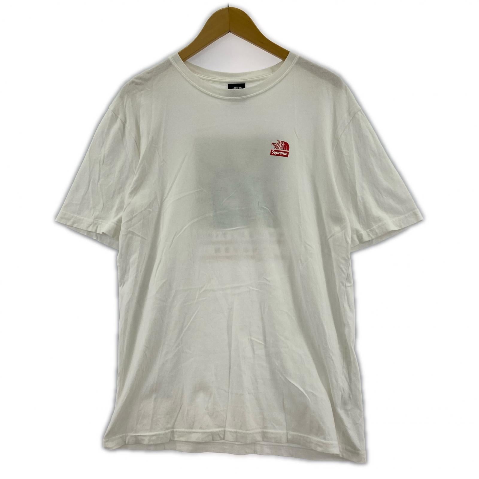 半袖Ｔシャツ THE NORTH FACE×Supreme StatueofLiberty FW19 Ｔシャツ 白 (L) L ホワイト