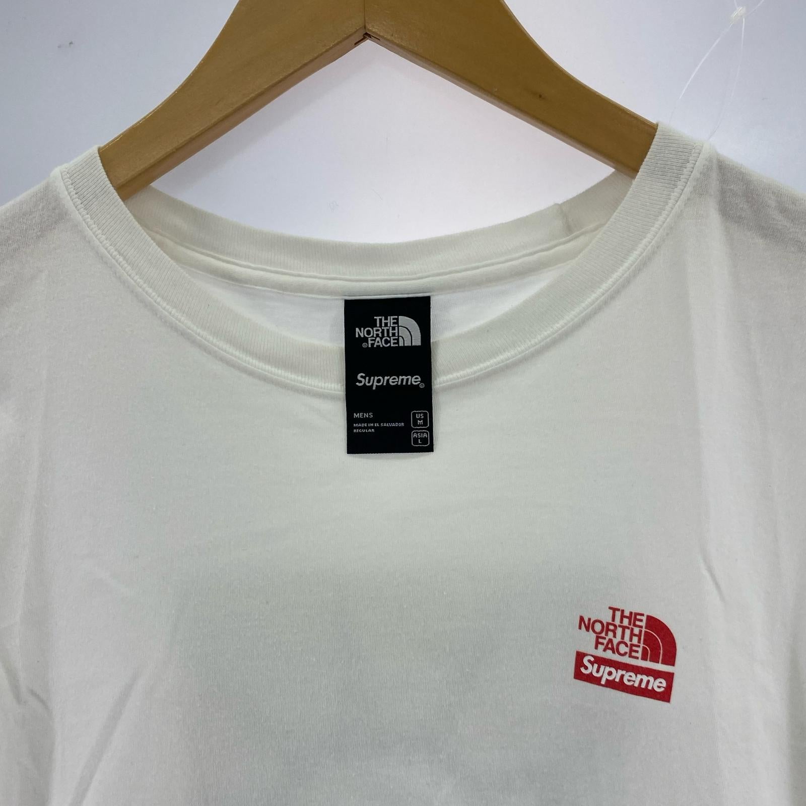 半袖Ｔシャツ THE NORTH FACE×Supreme StatueofLiberty FW19 Ｔシャツ 白 (L) L ホワイト