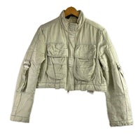 ジャケット G-MILA クロップドジャケット GRN SS