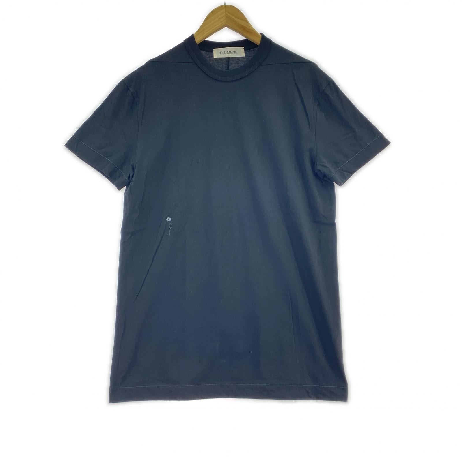 半袖Ｔシャツ DIOMENE デザインクルーネックTee M ブラック