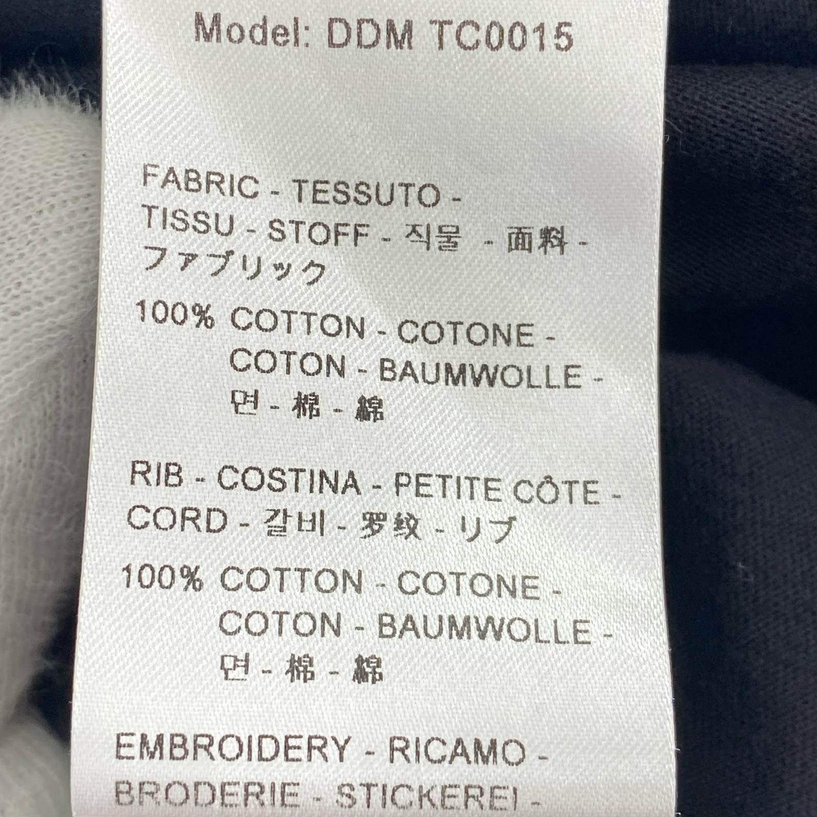 半袖Ｔシャツ DIOMENE デザインクルーネックTee M ブラック