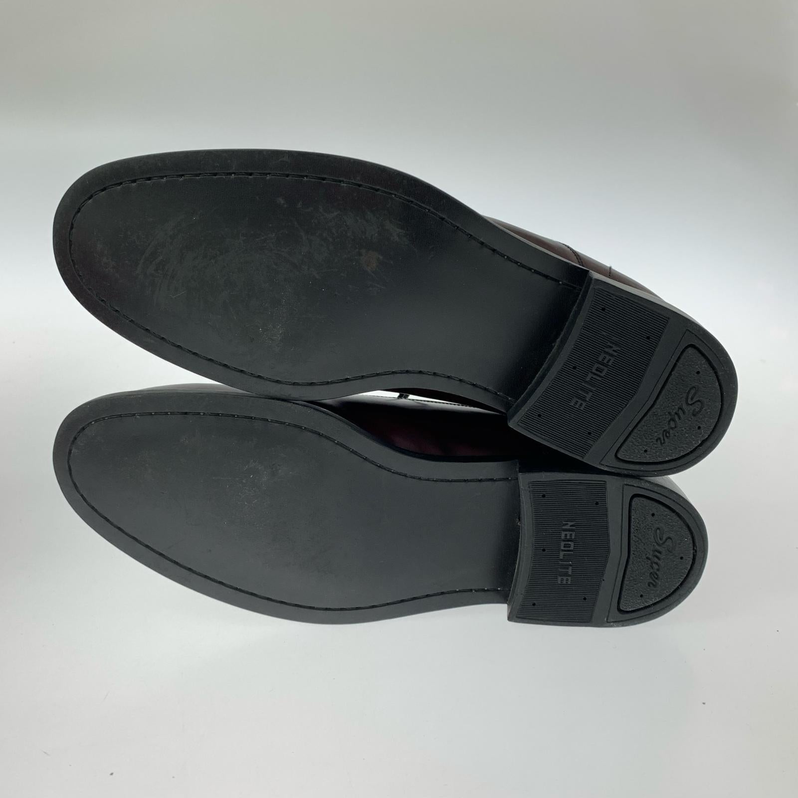 シューズ Leather Classics メキシコ製 プレーントゥ (8) ブラウン