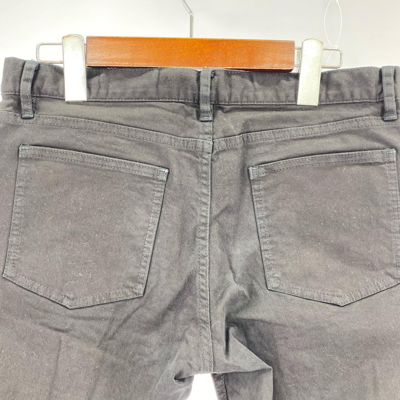 デニムパンツ コムデギャルソン　PC-P050　七分丈ボトム M ブラック
