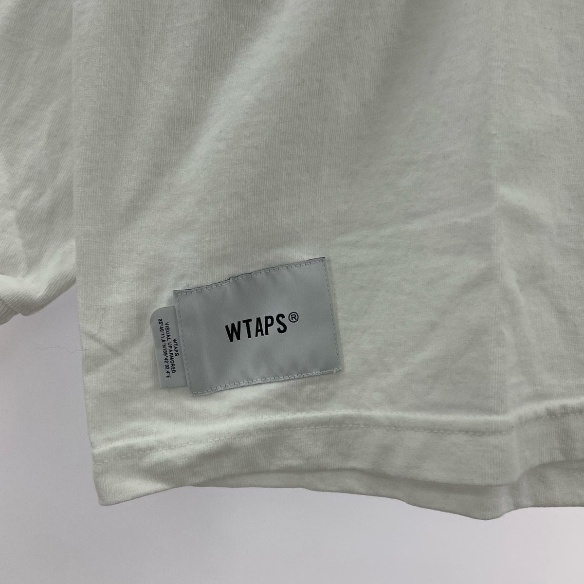 長袖Ｔシャツ 252MV LS COTTON 白 (03) ホワイト