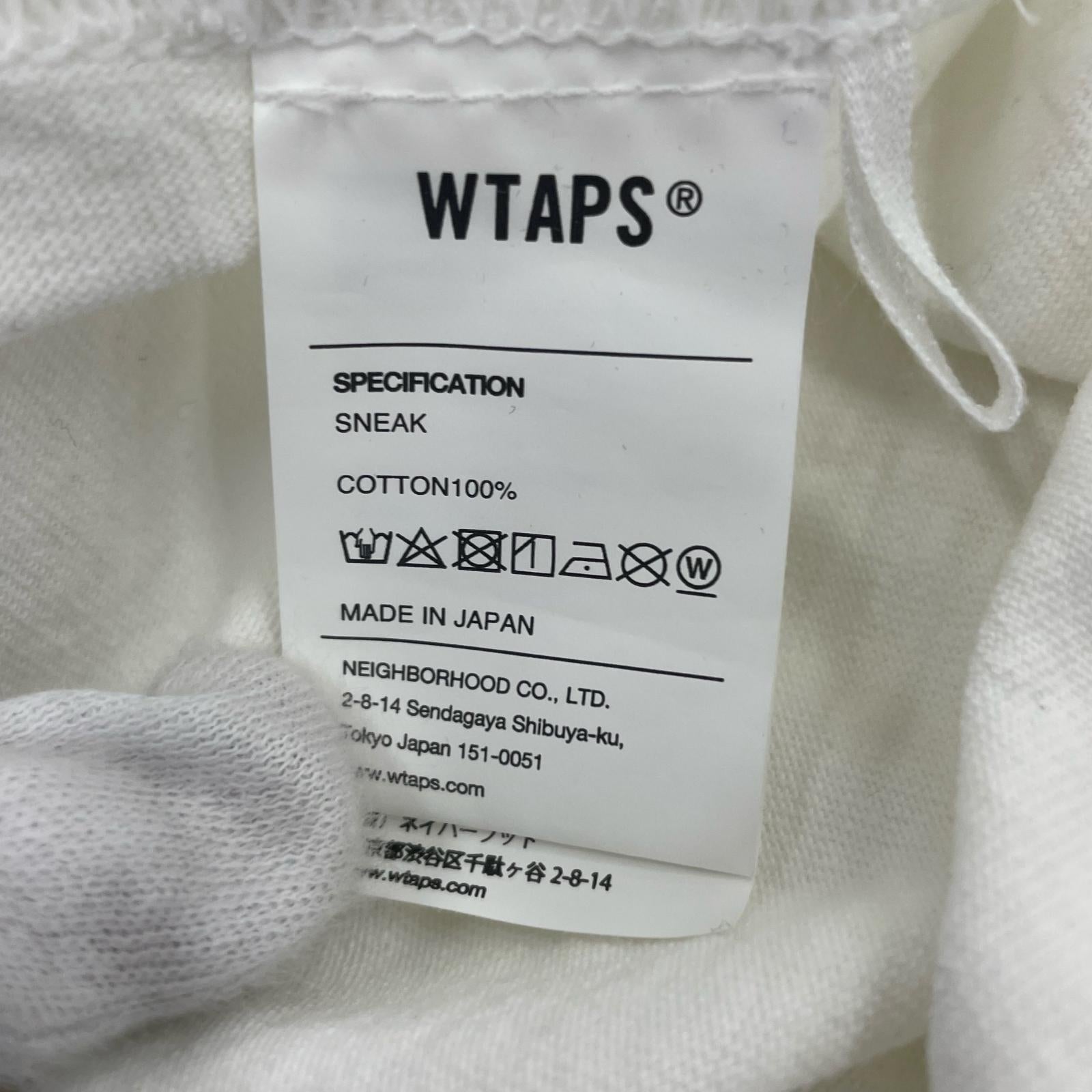 長袖Ｔシャツ 252MV LS COTTON 白 (03) ホワイト