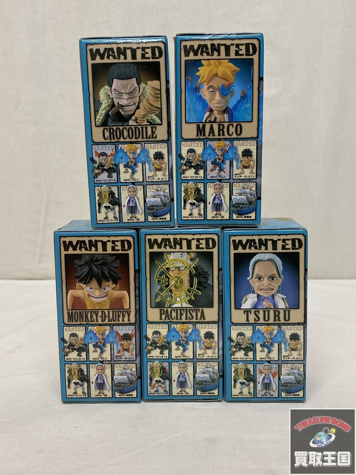 WCF マリンフォード1 5種セット フィギュア/グッズ