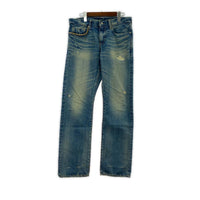 デニムパンツ HYSTERIC GLAMOUR 加工スタッズデニムパンツ 32 ブルー