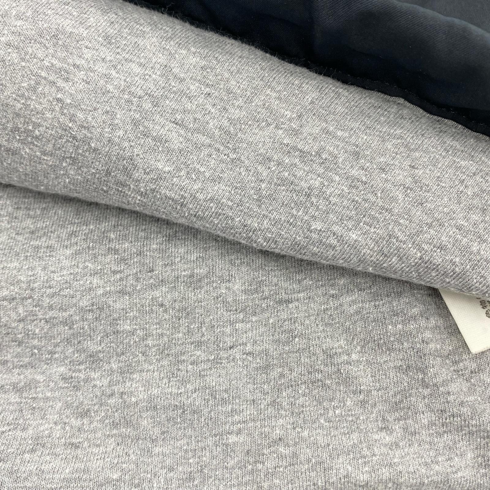 ジャケット ハーフジップナイロン ジャケット 黒 オレンジ L