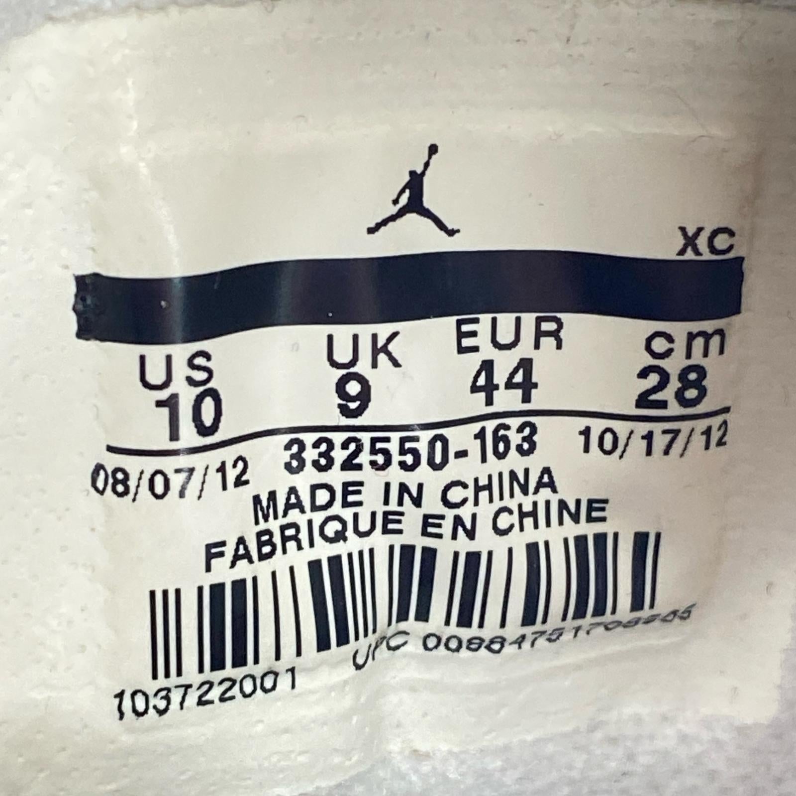 スニーカー AIR JORDAN 1 RETRO HIGH 28cm (US10 UK9 1/2 EU46) ホワイト