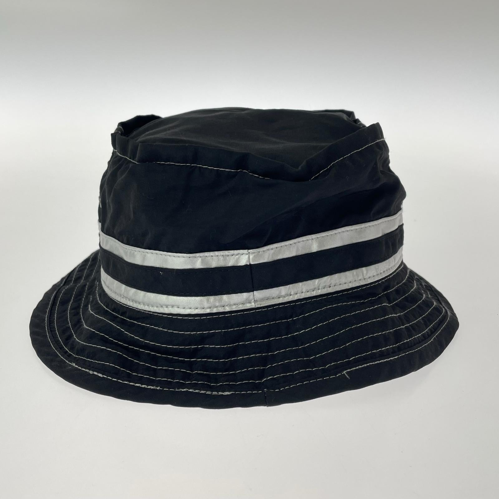 ハット 19SS Contrast Stitch Crusher ブラック