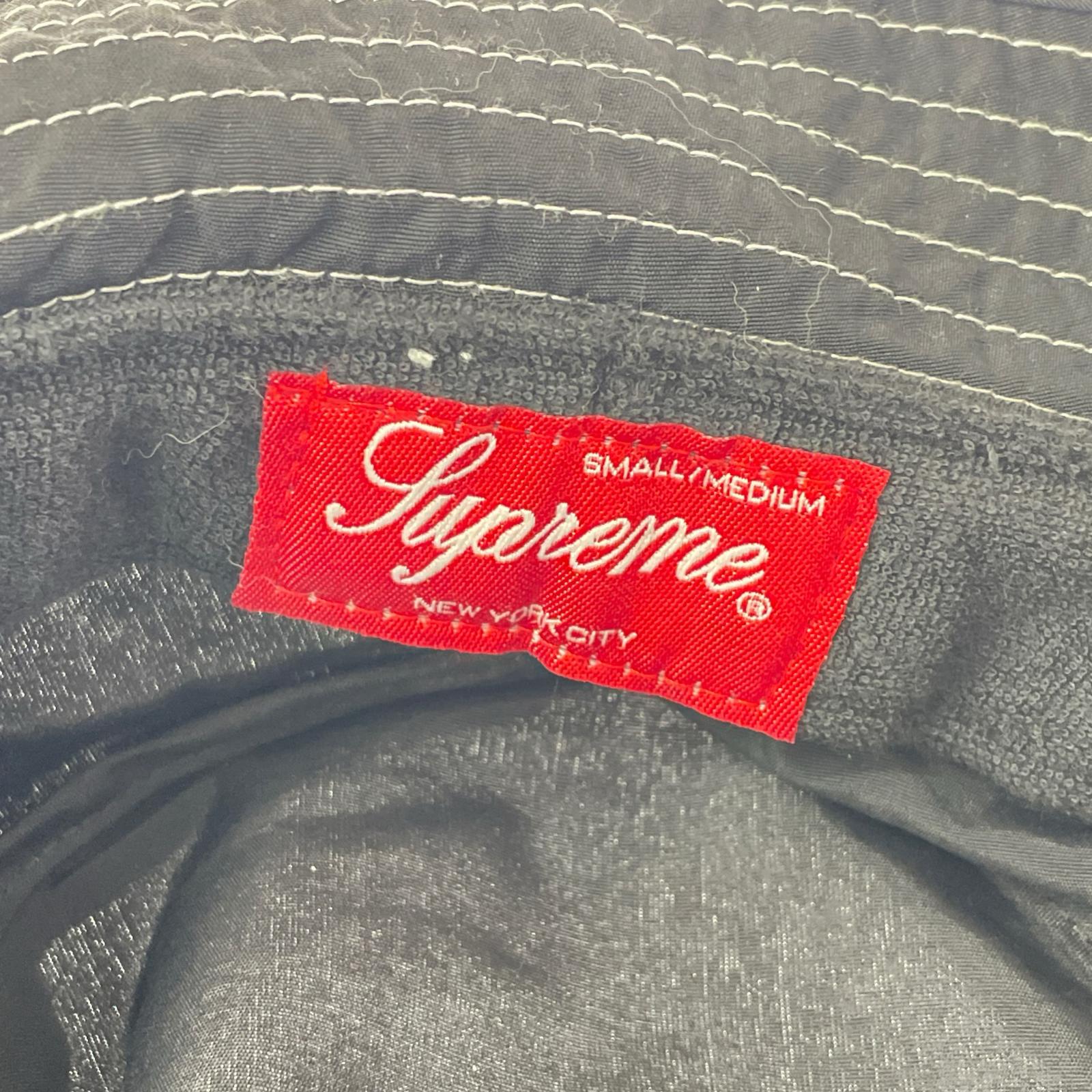 ハット 19SS Contrast Stitch Crusher ブラック