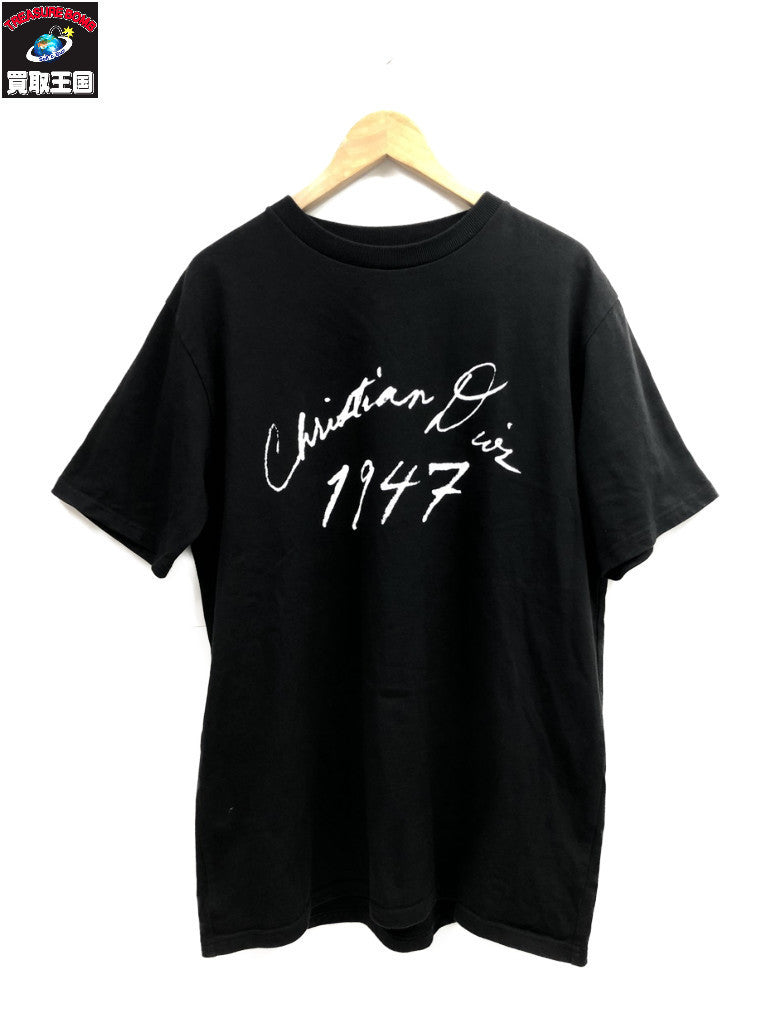 Handwritten Christian Dior L ブラック