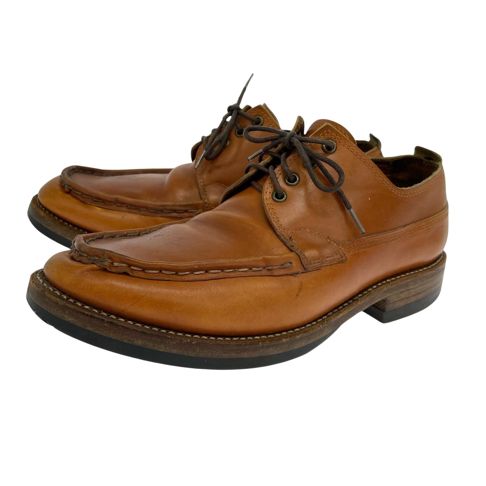 シューズ ACE BOOT CO. モックトゥレザーシューズ 8 ブラウン ブラウン